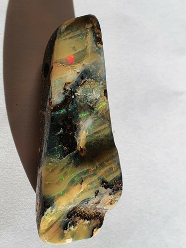 Boulder opal anhänger gebohrt - anhänger,