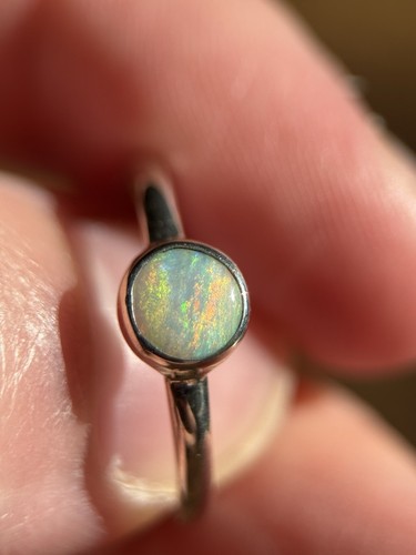 Opal ring silber - 51),