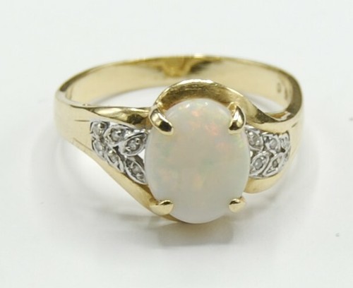 Opal voll milchopal diamant - opal,