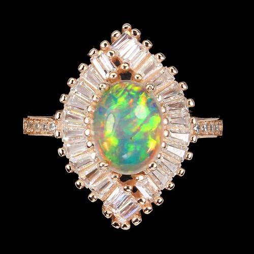 925 sterling silber ring oval - 925,