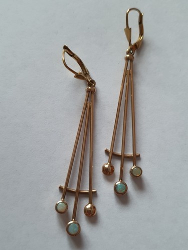 Gold ohrstecker ohrhänger - gold,