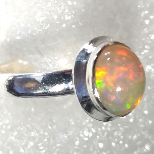 Rarität ring natur welo opal - ring,