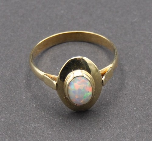 Voll opal edelopal solitär - edelopal,