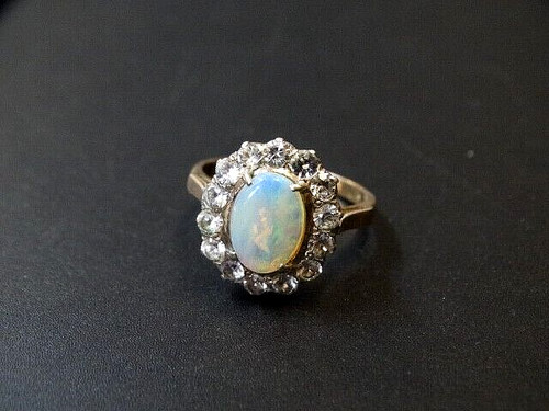 1770 gold 333 ring mit - rg,