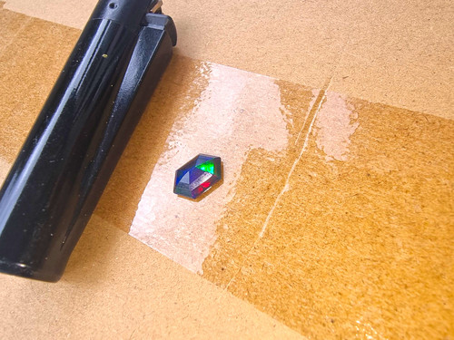 Welo black opal - opal, facettiert